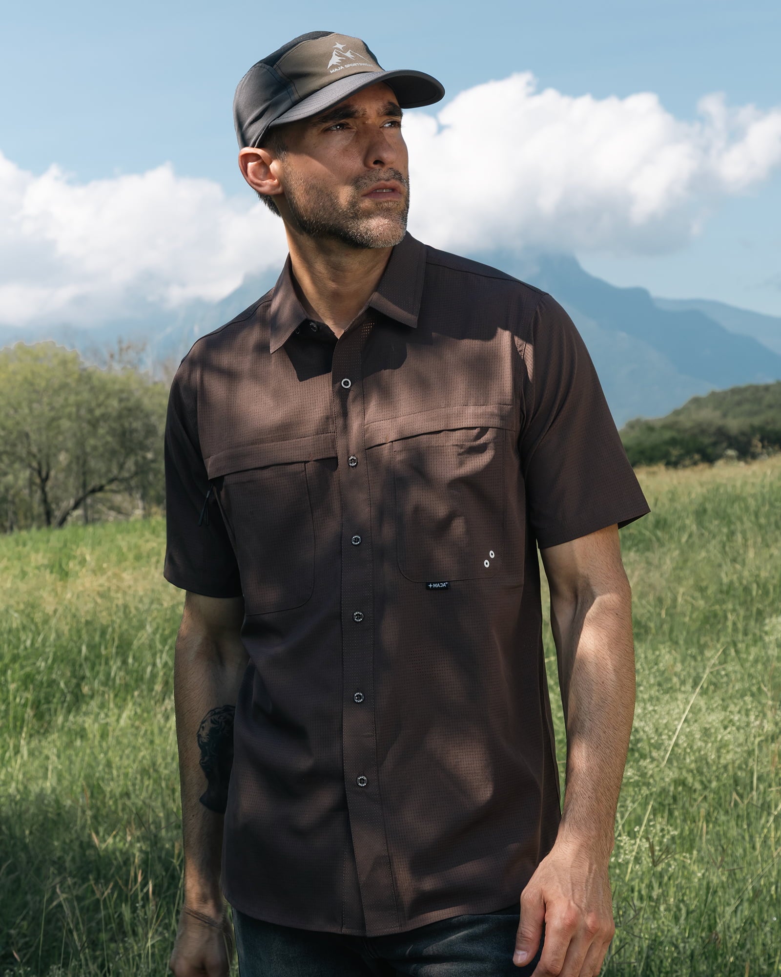 MAJA Horizonte Emblema Panel Cap