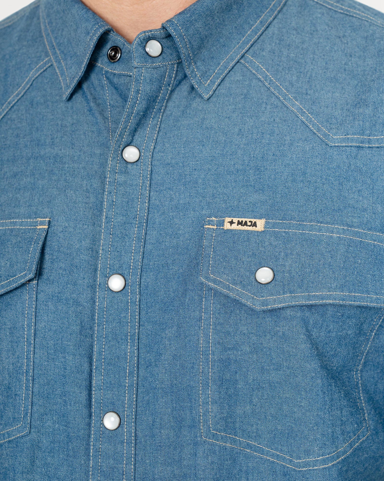 MAJA Galope Lightweight Denim Shirt