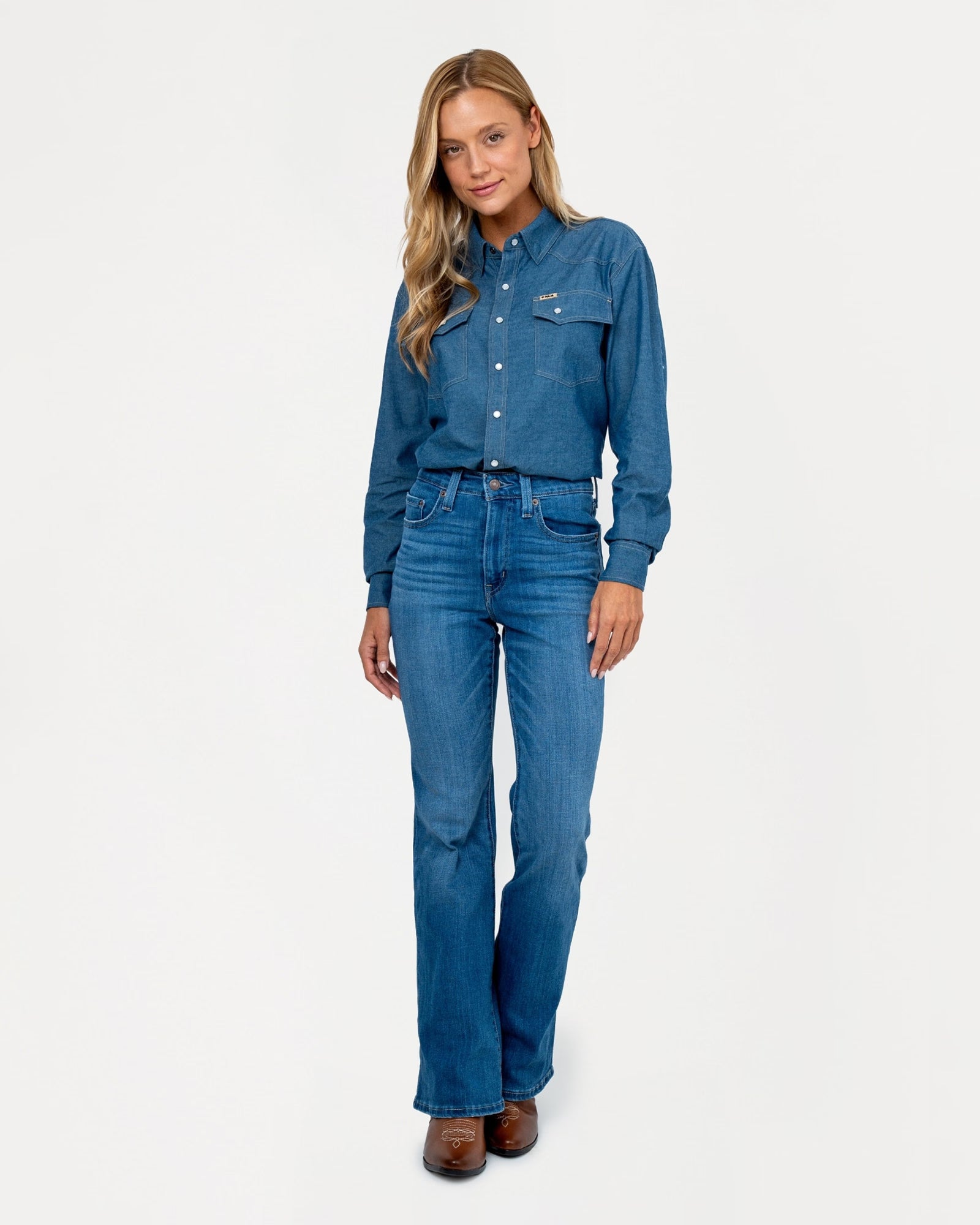 MAJA Galope Lightweight Denim Shirt