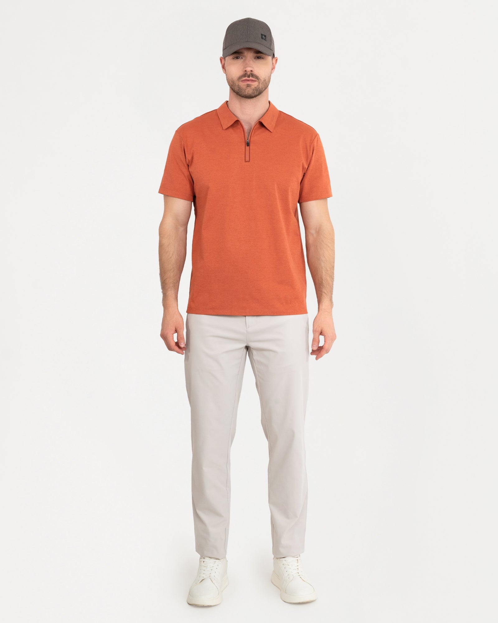 MAJA Terracota Polo Shirt