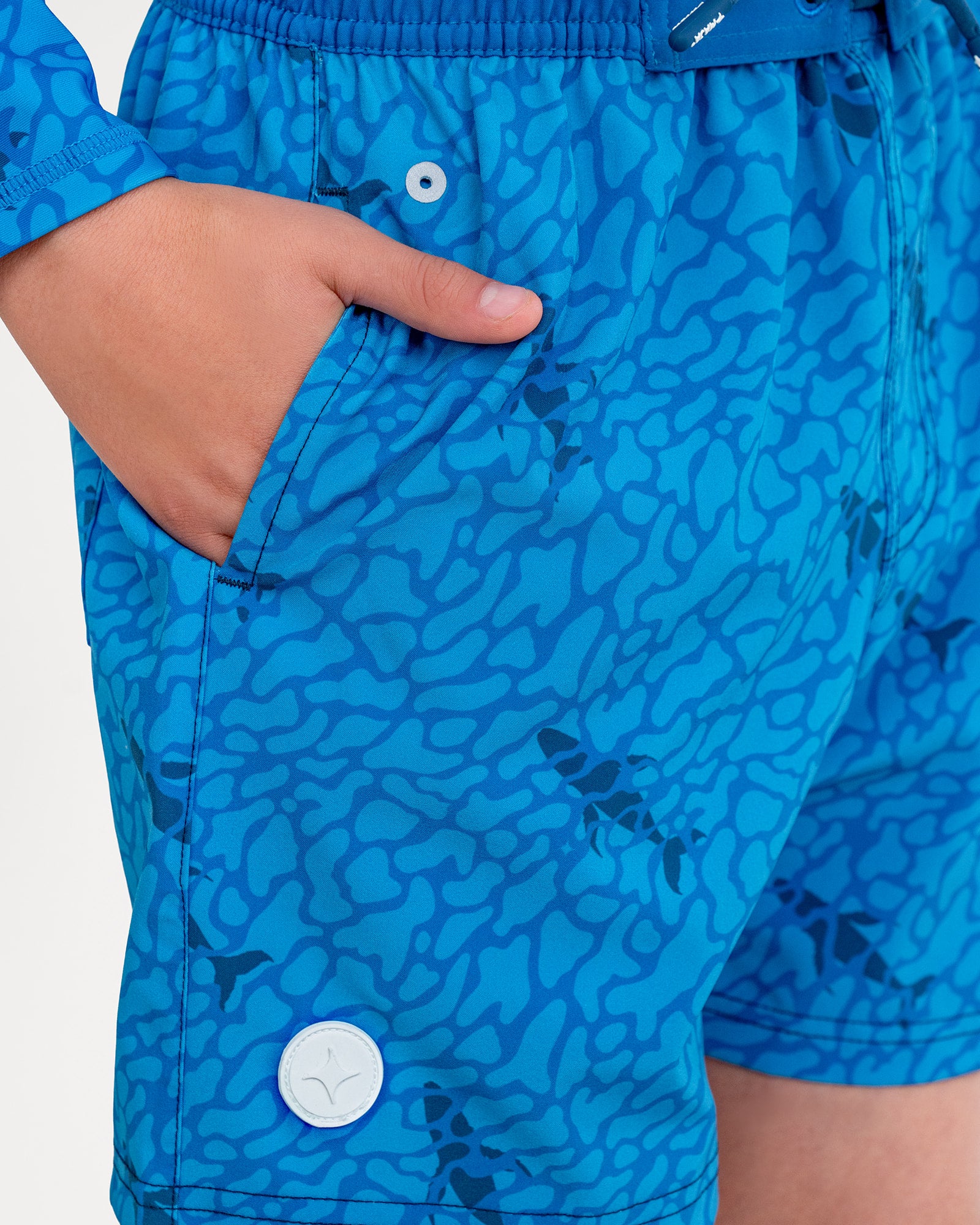 Set Playera Performance y Boardshort Ballena MAJA® KIDS