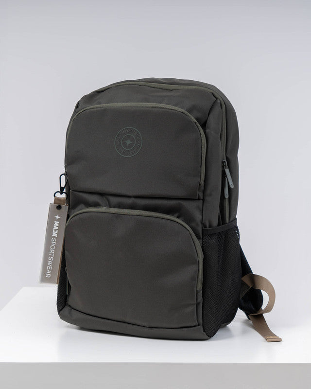Lucero Emblem Movement Backpack, Green, front view, ideal to carry your essentials