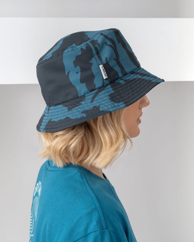 Laguna Bucket Hat, Patrón laguna, side view, Polyester, sun protection and casual style