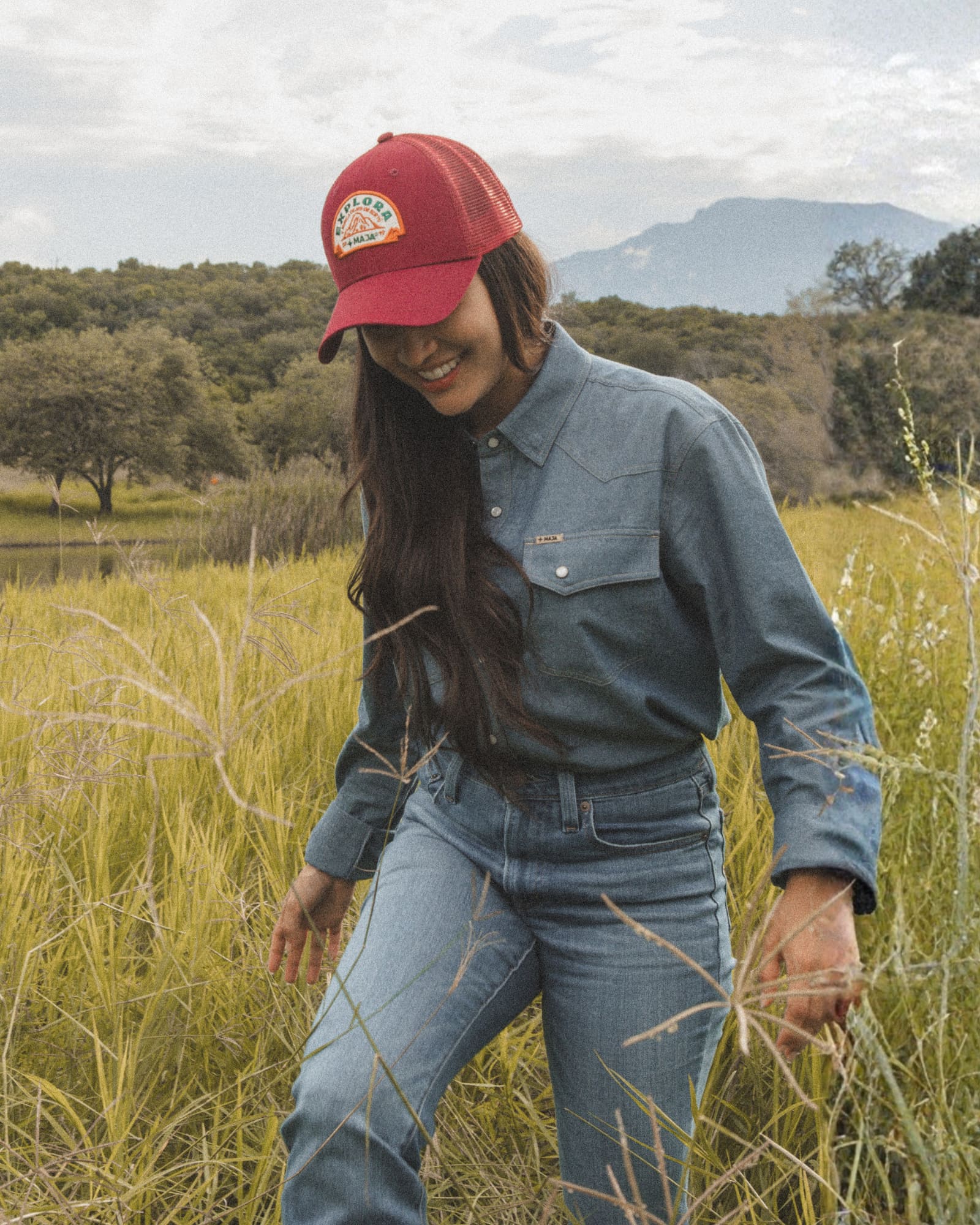 MAJA Galope Lightweight Denim Shirt